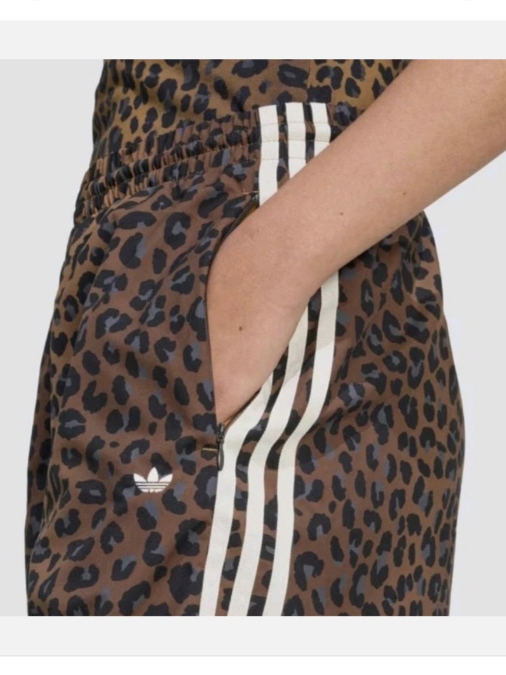Adidas Leopard Firebird Pants oversized brand new with tags - Picture 6 of 6